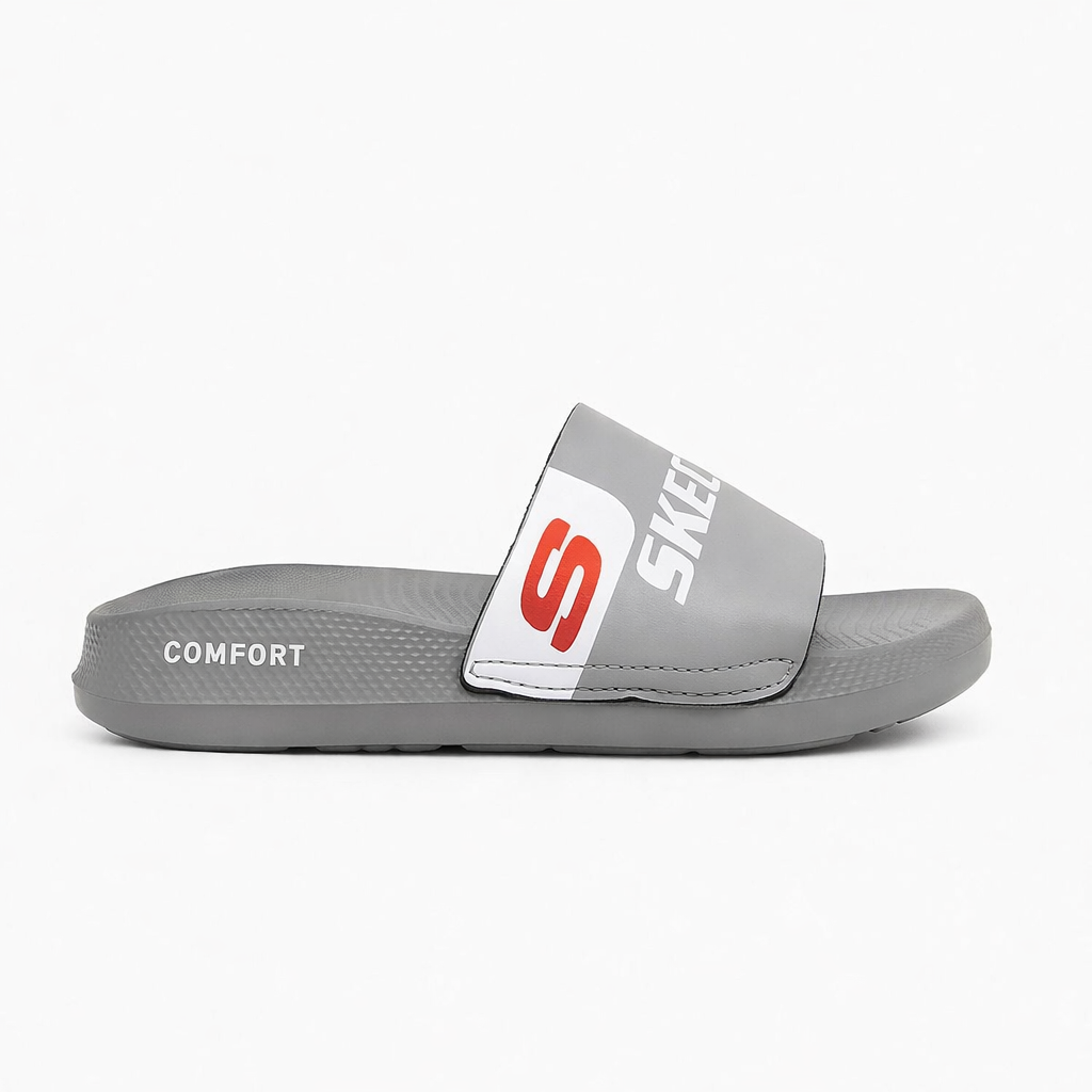 Skechers Men’s Comfort Slide Rexine Upper & Cushioned Sole
|SG-4007