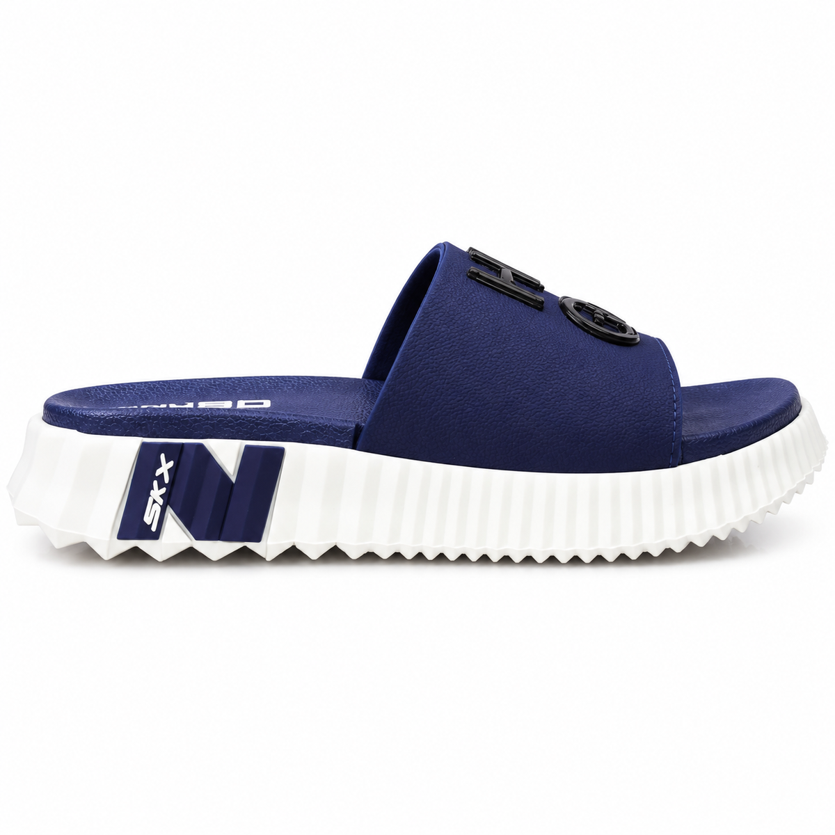 Men’s Black HUGO Slide Sandals – Premium Casual Slippers|NS-04