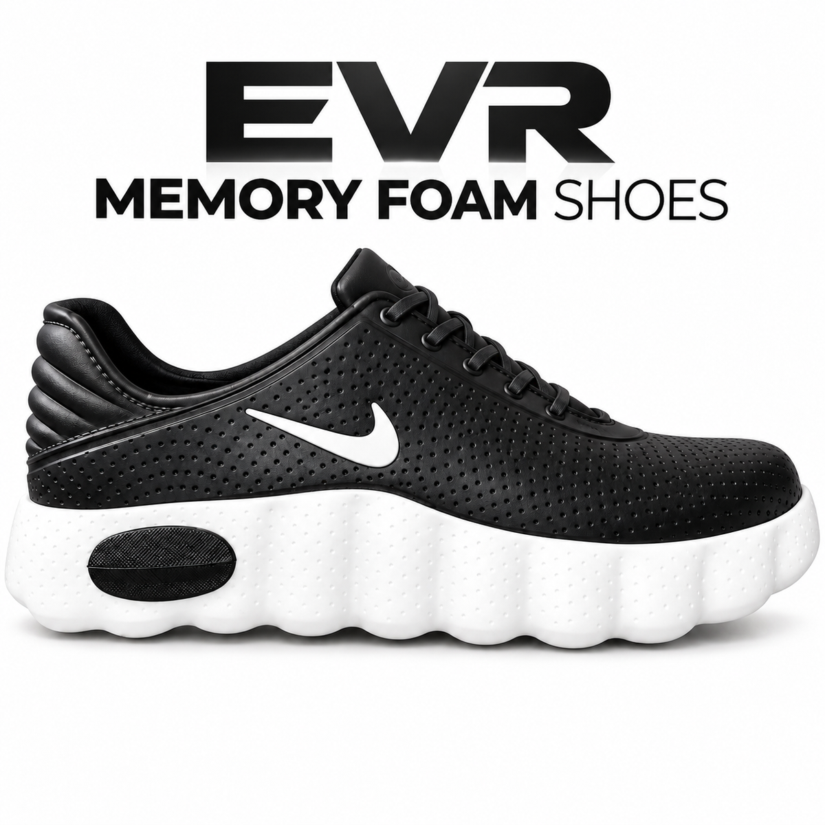 EVR Lightweight Sneakers Breathable Casual Shoes with Cushioned Sole|JN-01