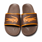 Men’s Premium Comfort Slide Slippers Brown & Tan | ITN-8001