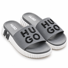 Men’s Black HUGO Slide Sandals – Premium Casual Slippers|NS-04