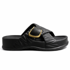 Urban Walk Women Quilted Buckle Slippers|GL-402