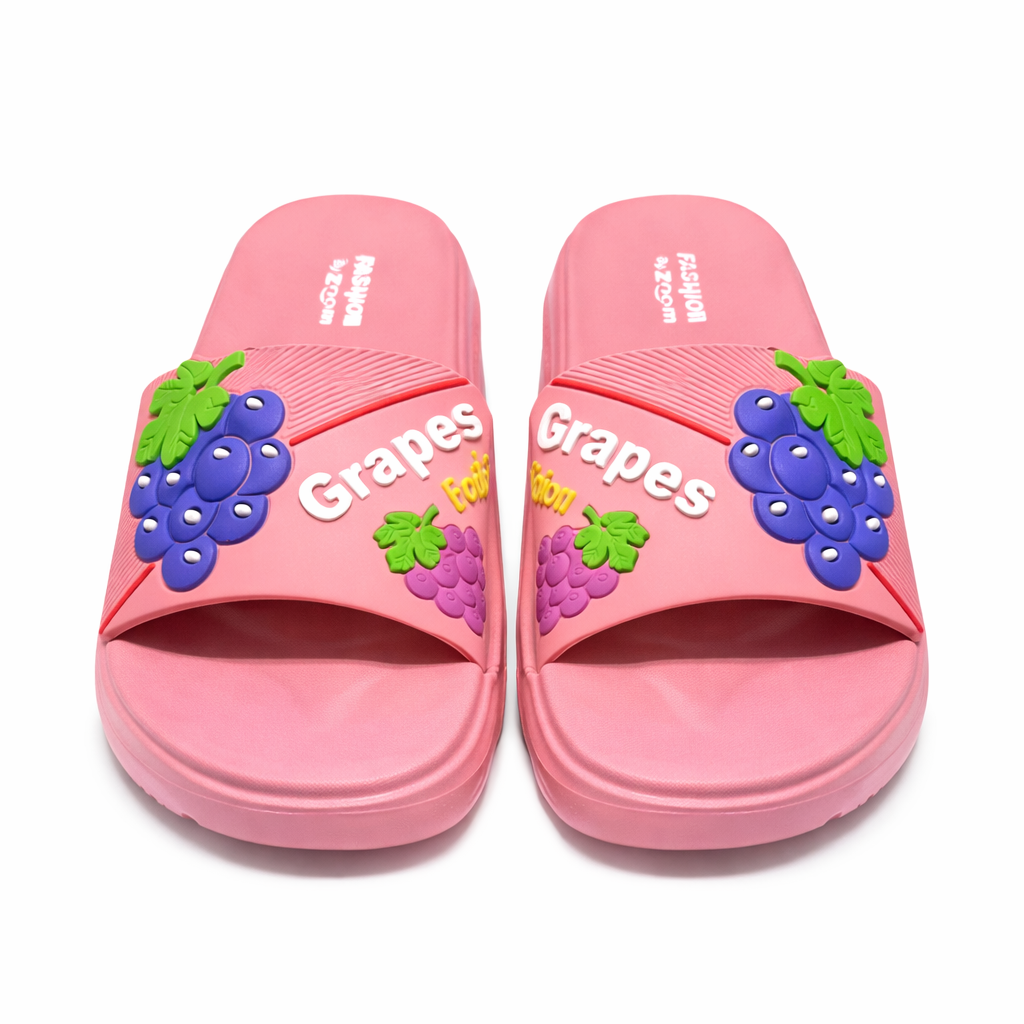 Urban Walk Women Grape Comfort Slides EVA Slippers|ZM-001