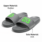 Men’s Black Slide Slipper with Red 23 Logo Comfortable EVR Slippers |Next-R39