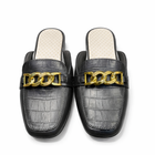 Premium PVC Chain Slip-On Mules|ZEE-344