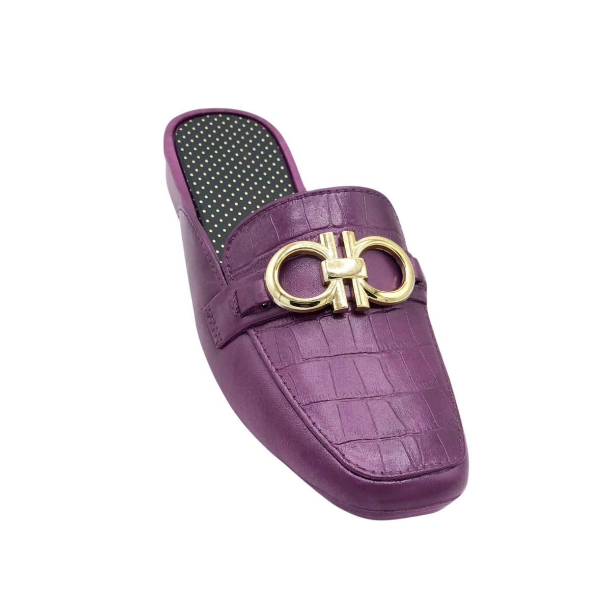 Premium PVC Chain Slip-On Mules|ZEE-345