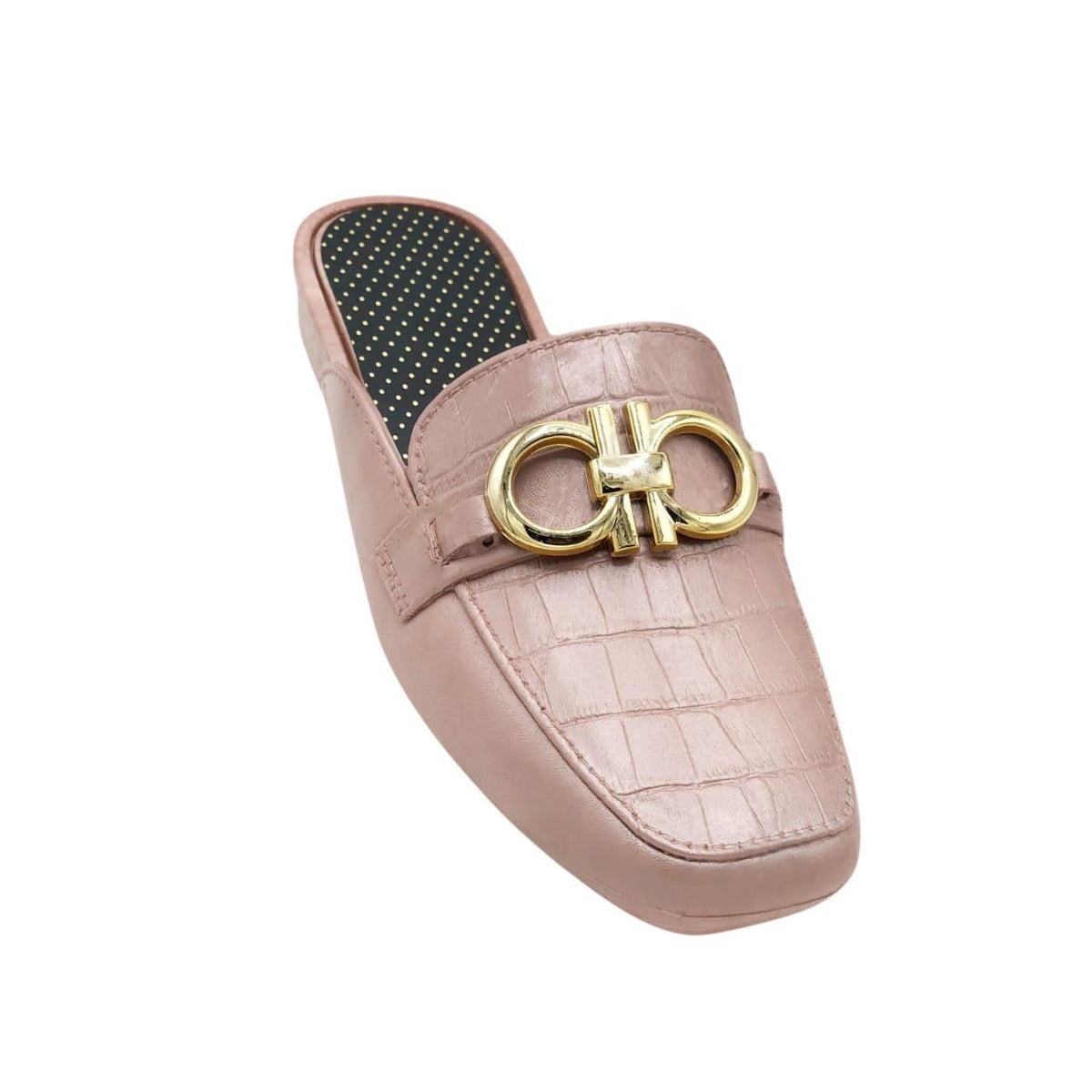 Premium PVC Chain Slip-On Mules|ZEE-345