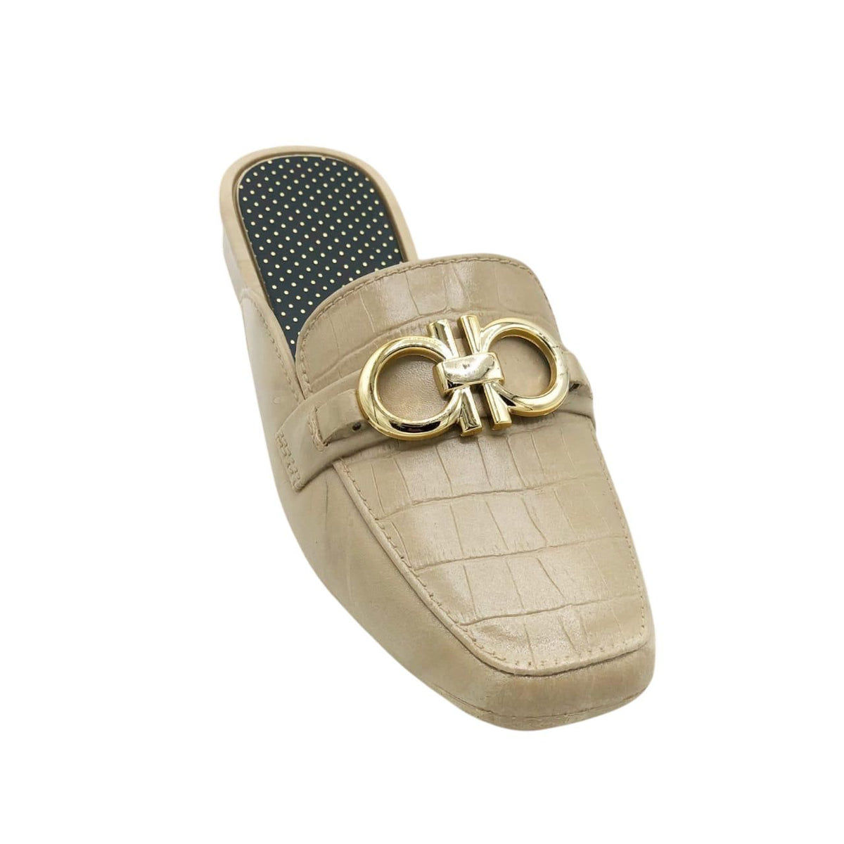 Premium PVC Chain Slip-On Mules|ZEE-345