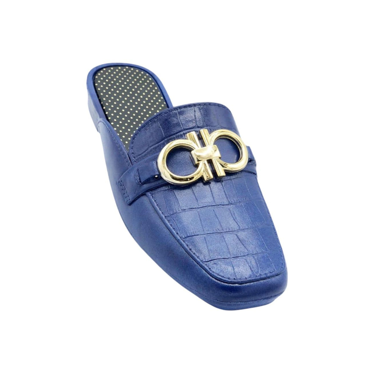 Premium PVC Chain Slip-On Mules|ZEE-345