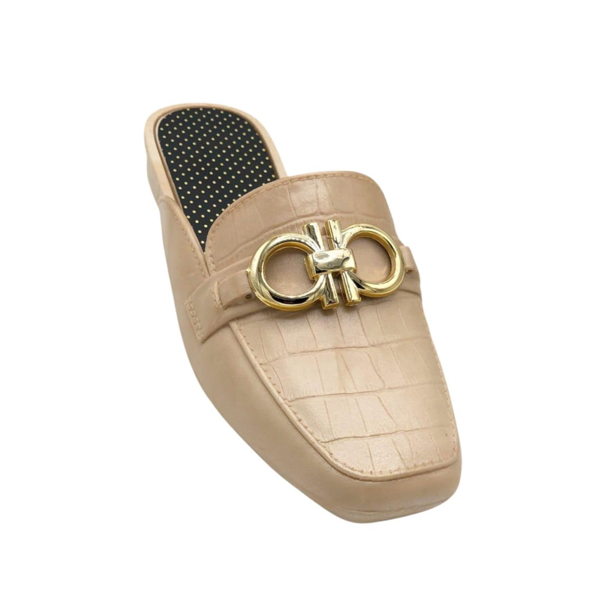Premium PVC Chain Slip-On Mules|ZEE-345