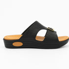 Men Arabic Style Comfort Slippers with Buckle | Soft Cushioned Sole|ZEE-5029