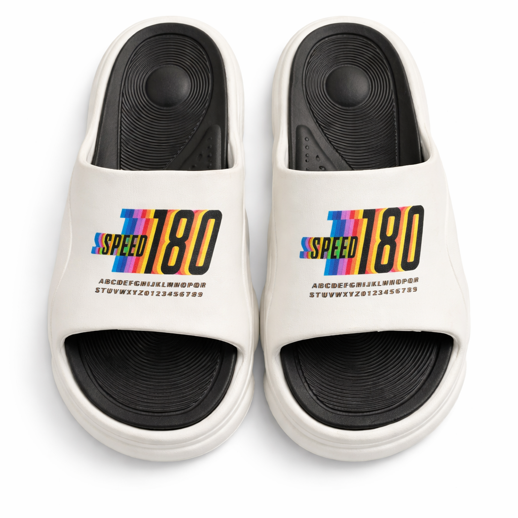 SPEED 180 Men’s EVA Slide Slippers Ultra Comfort Cushioned Sole| SP-180