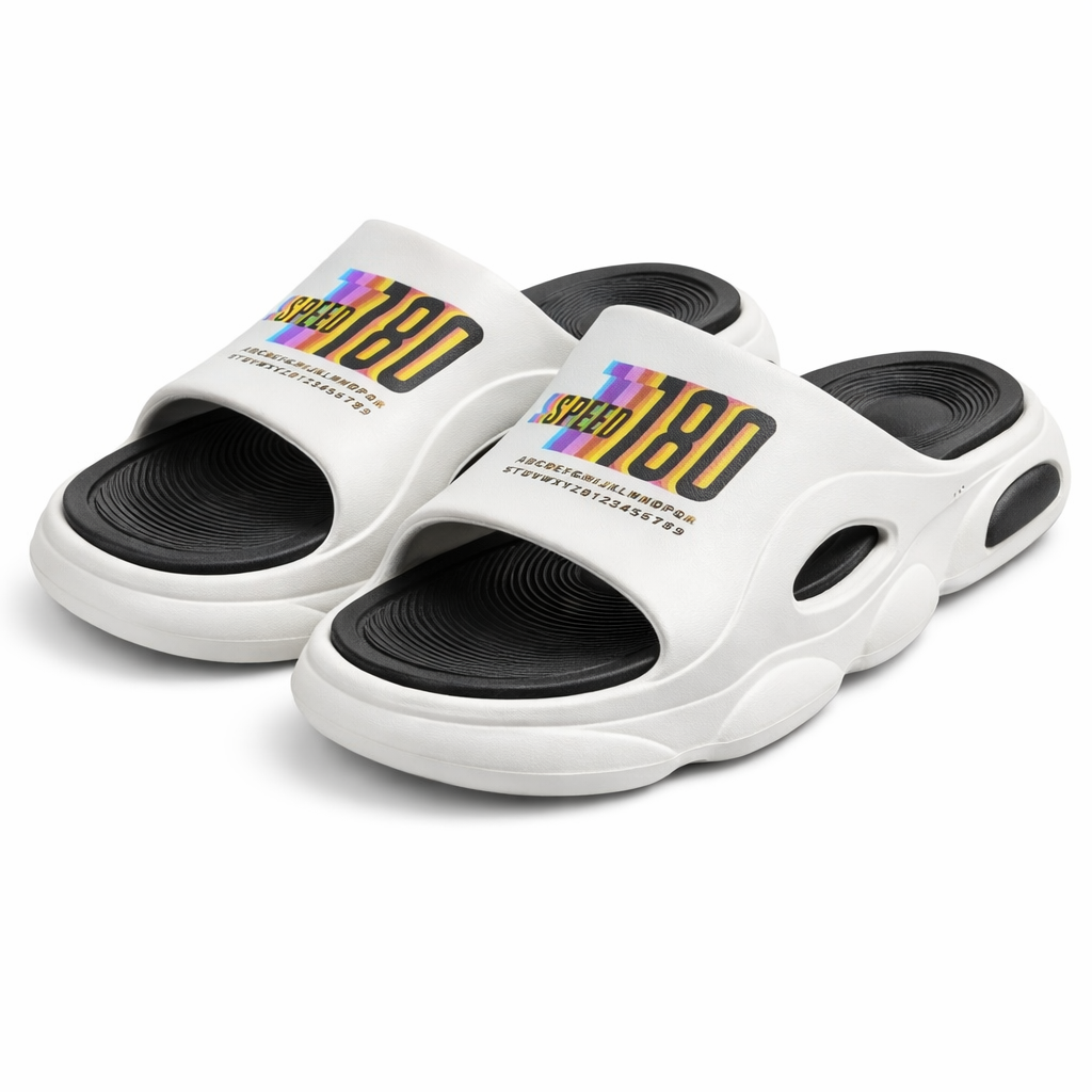 SPEED 180 Men’s EVA Slide Slippers Ultra Comfort Cushioned Sole| SP-180