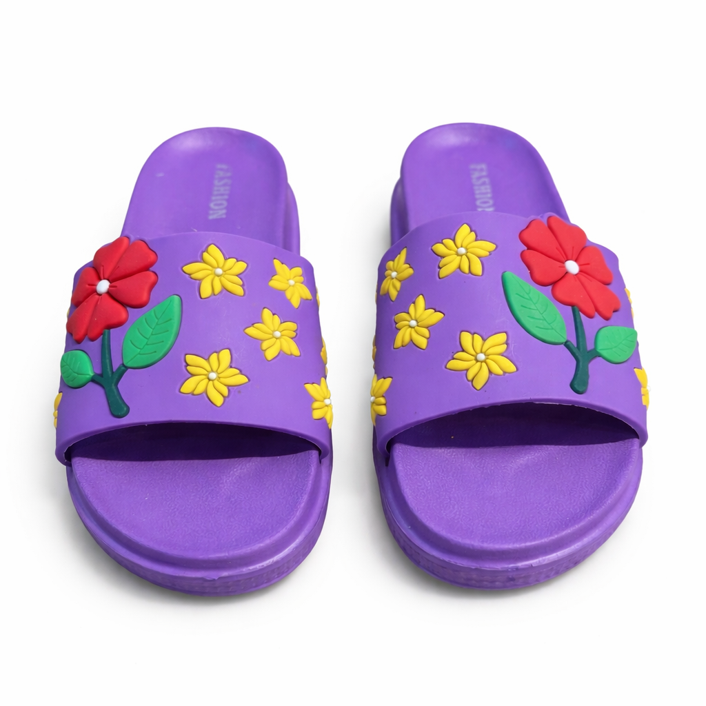 Urban Walk Women Flower Comfort Slides EVA Slippers|SG-5002