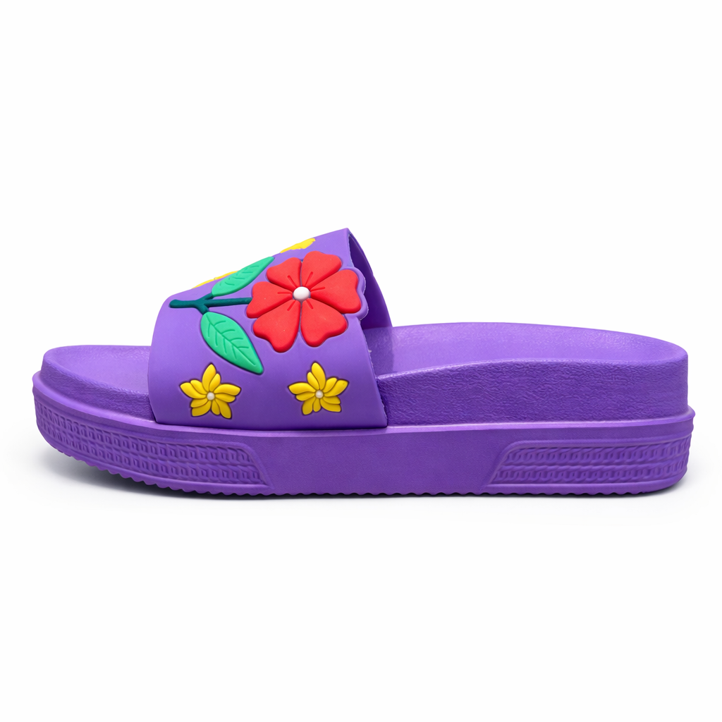 Urban Walk Women Flower Comfort Slides EVA Slippers|SG-5002