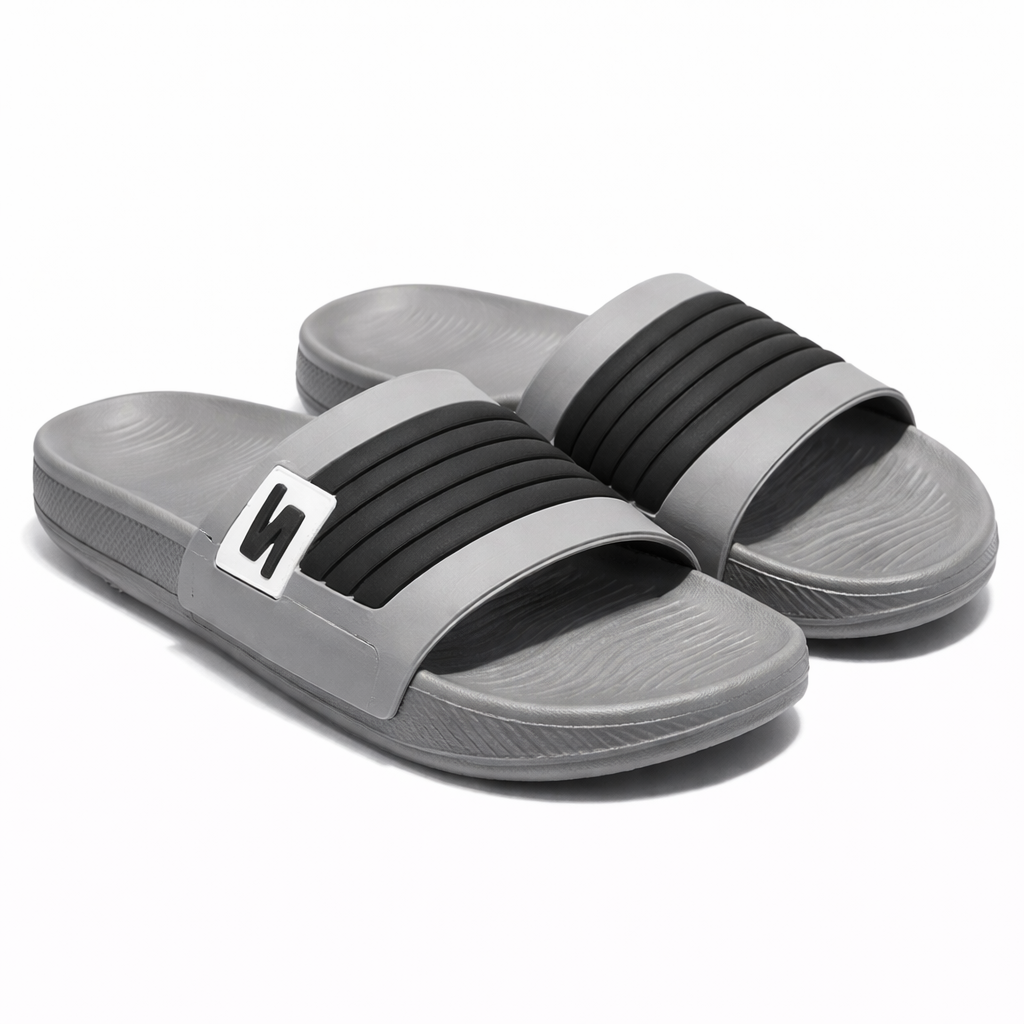 Men’s Comfortable Slide Slippers with Cushioned Footbed |Zee-5064