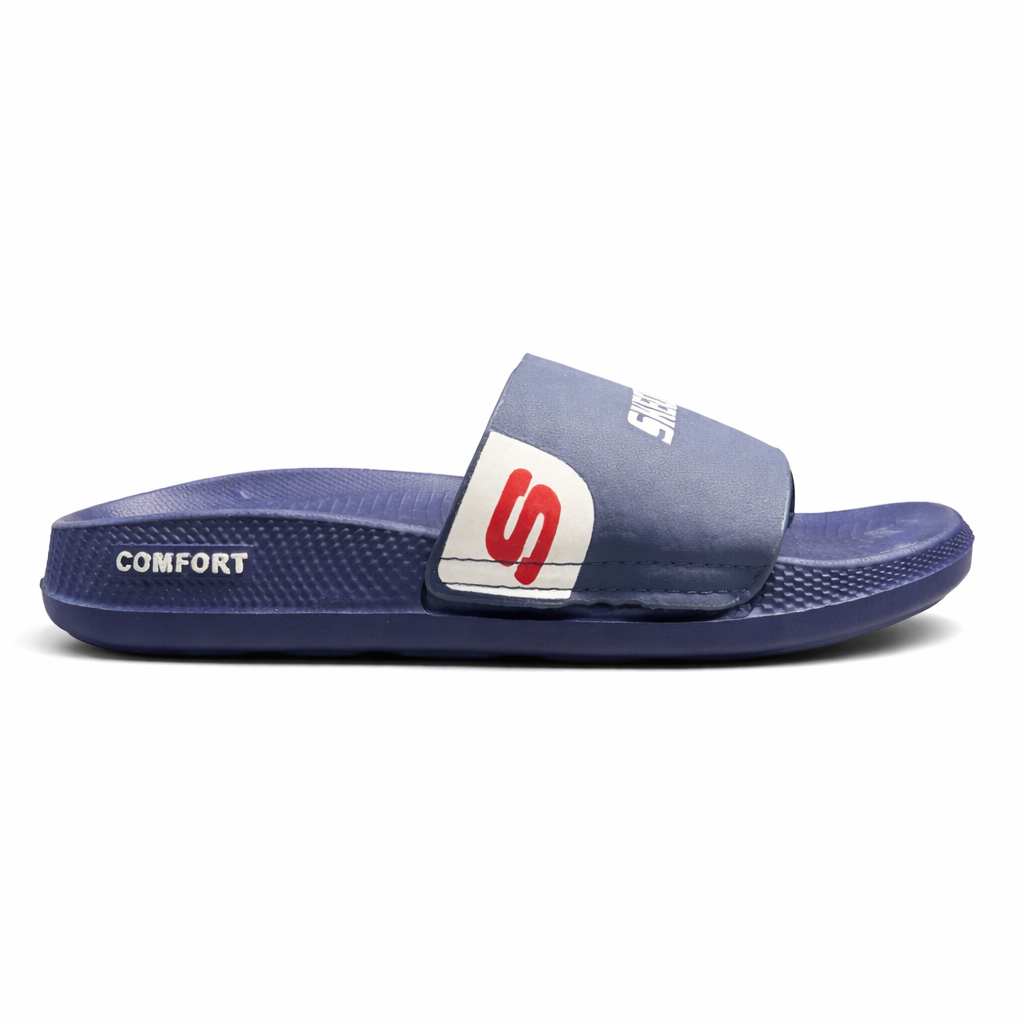 Skechers Men’s Comfort Slide Rexine Upper & Cushioned Sole
|SG-4007