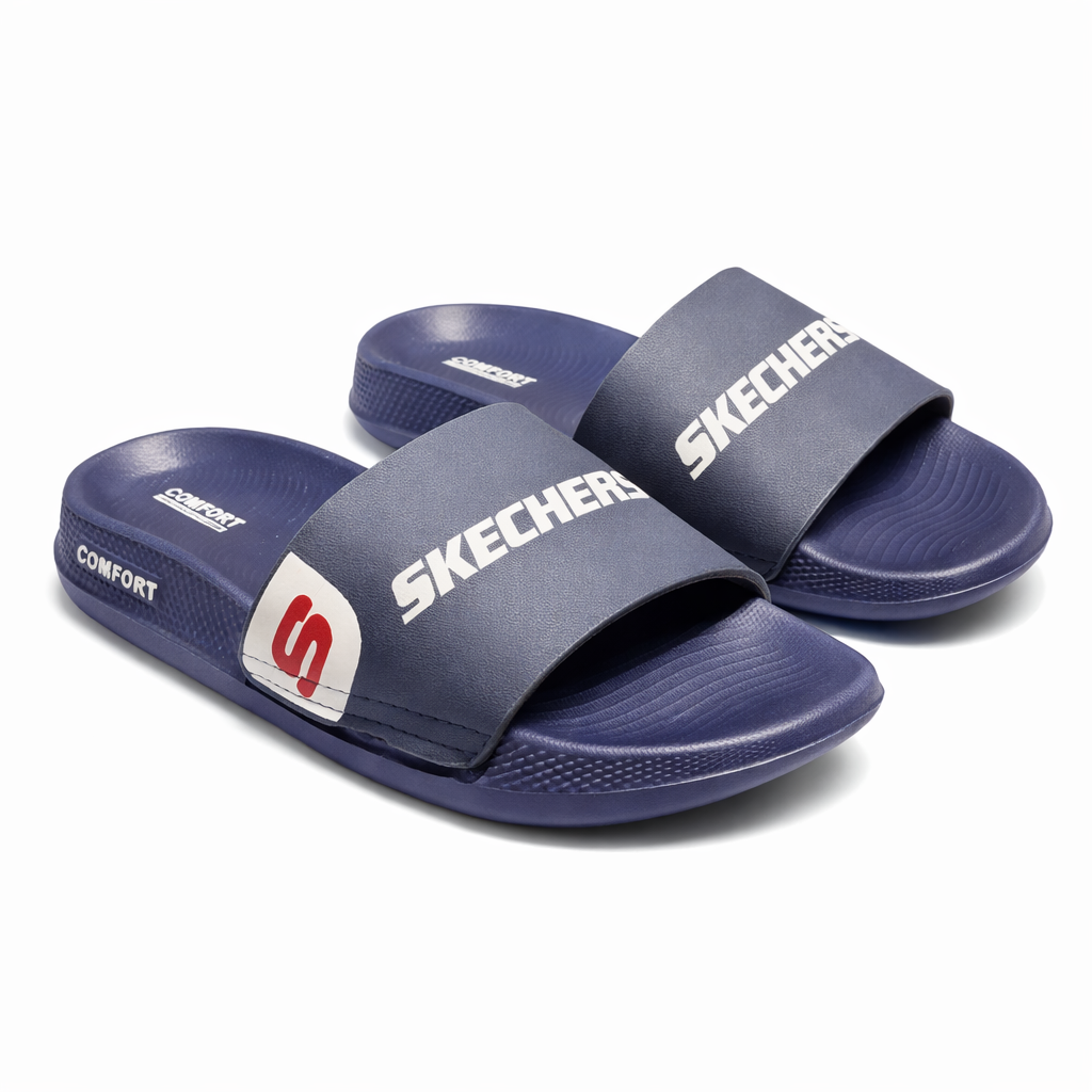 Skechers Men’s Comfort Slide Rexine Upper & Cushioned Sole
|SG-4007