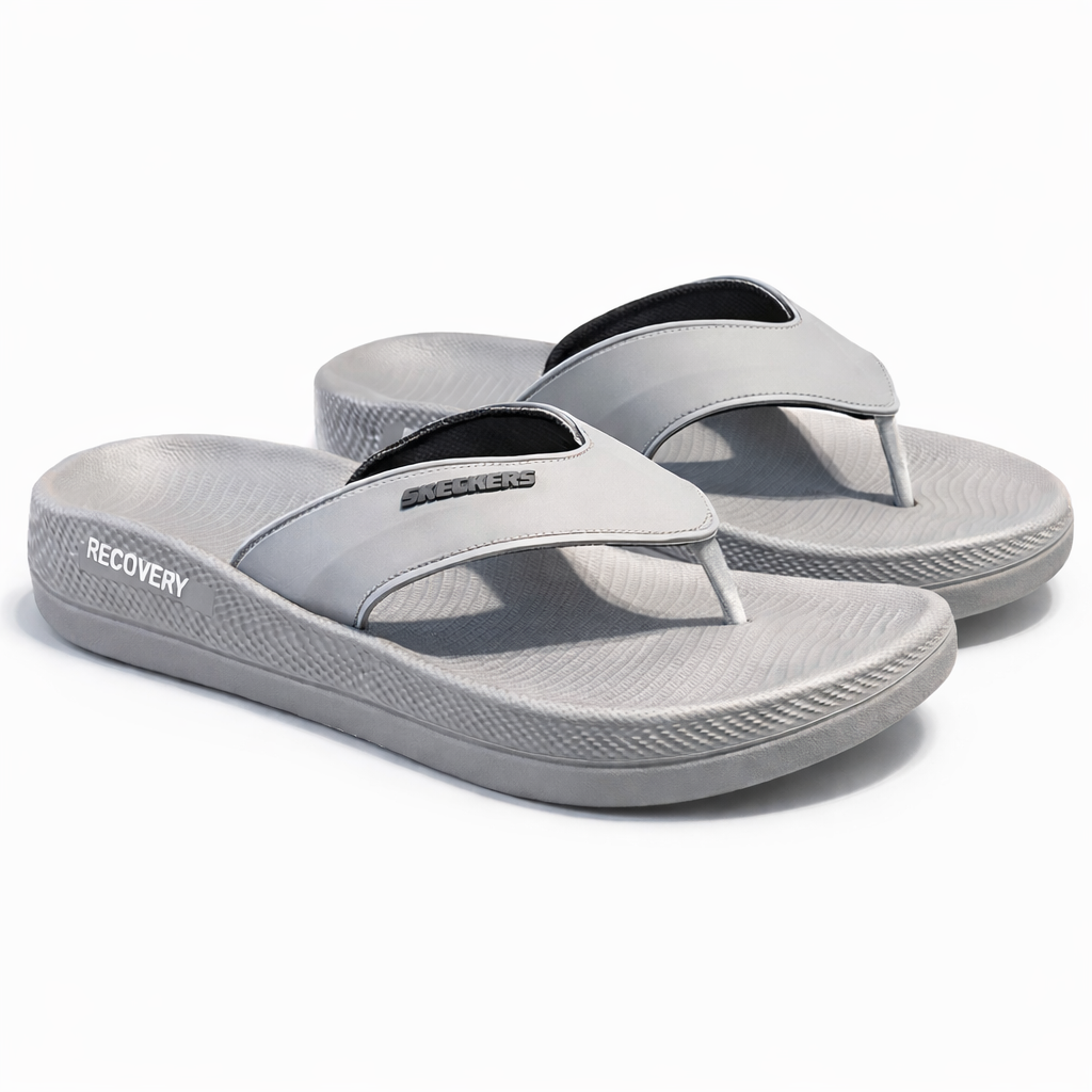 Skechers Recovery Comfort Flip Flops Cushion Thong|DAD-088