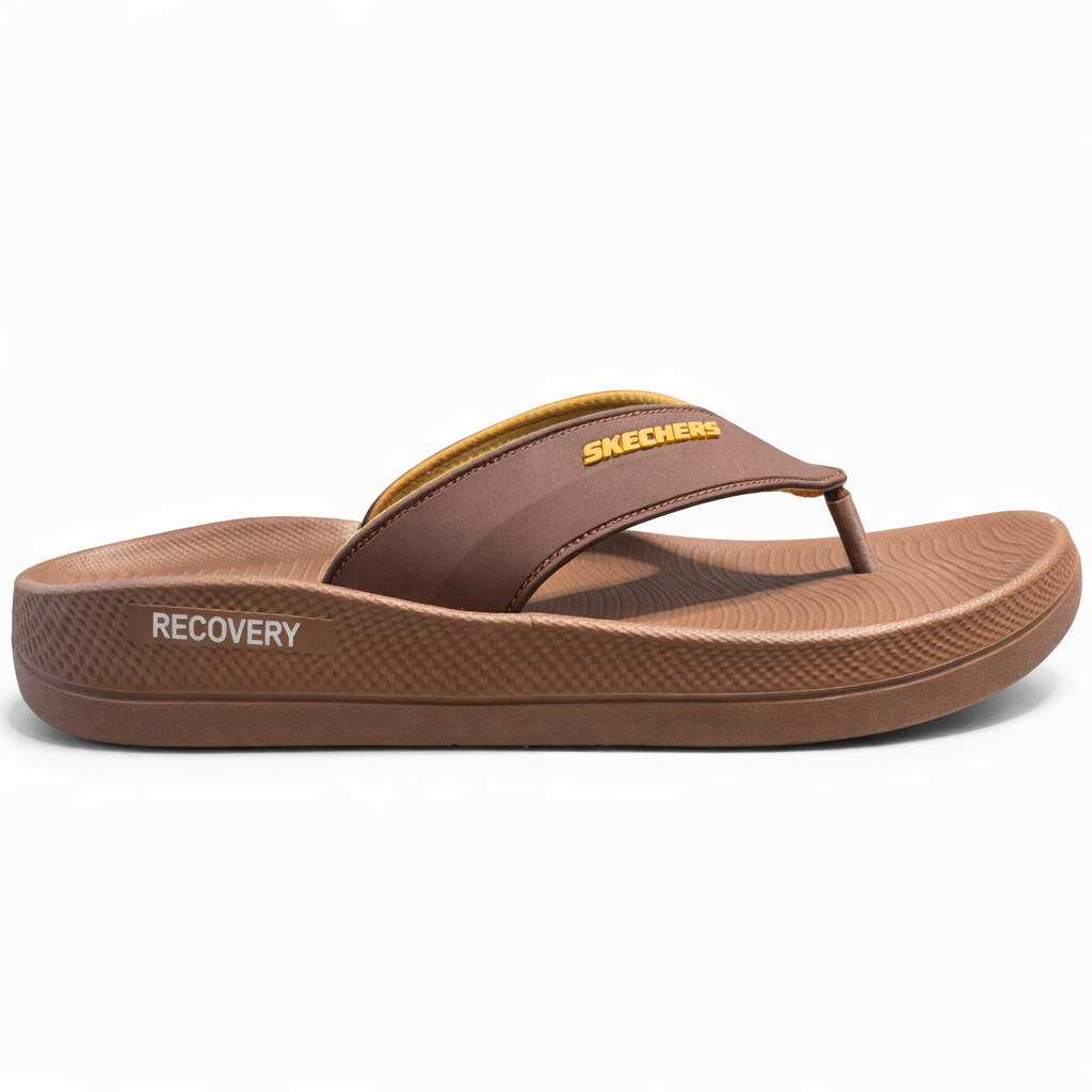 Skechers Recovery Comfort Flip Flops Cushion Thong|DAD-088