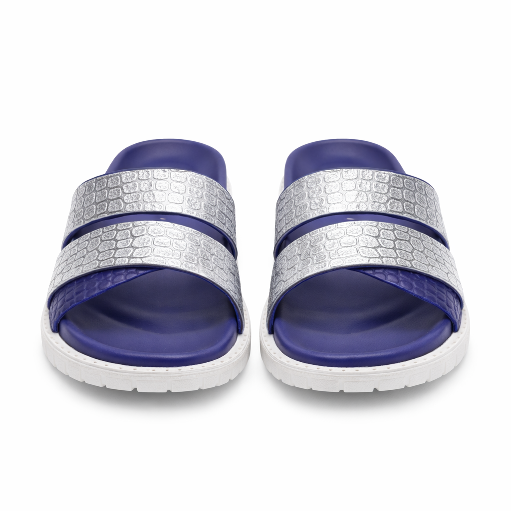 Women’s Fashion Double Strap Comfort Slides|Zee-353