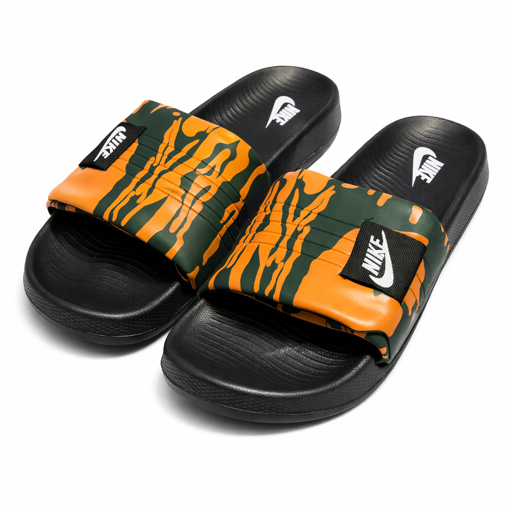 Men’s Adjustable Camouflage Slide Slippers  Lightweight Comfort Slides|ZEE-5077