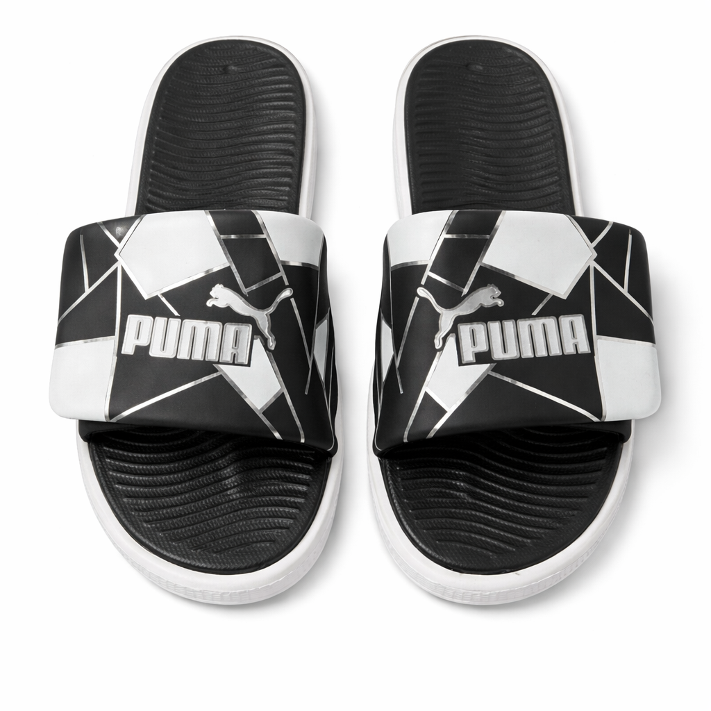 Urban Walk Geo Flex Slides – Cushioned Lightweight Slides|ZEE-5080