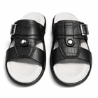 Premium EVR Dual-Buckle Comfort Slides with Cushioned Footbed|ZEE-5033