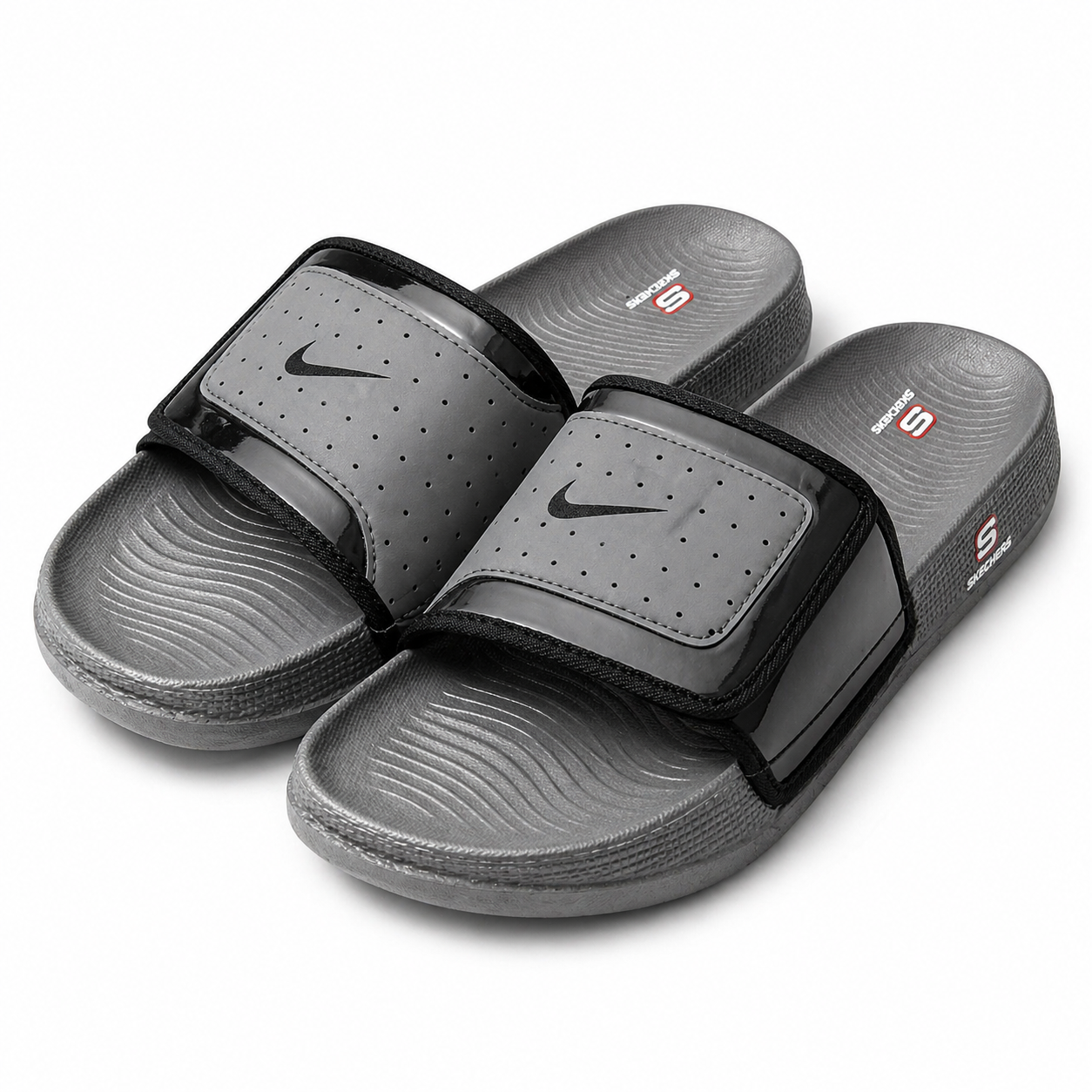 Urban Walk EVR Comfort Slides Premium Fabric Upper Lightweight Casual ...