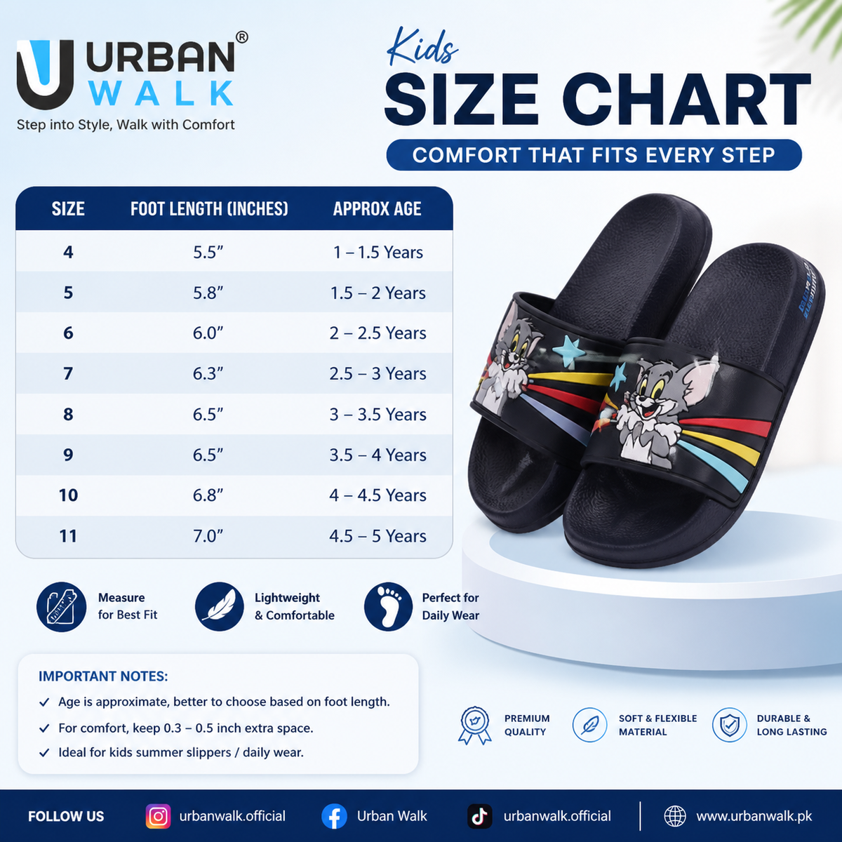 Kids Tom EVR Slippers |ZER-02