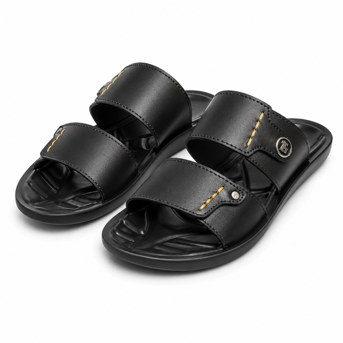 Urban Walk Premium Dual Strap Comfort Slippers|Mod-811