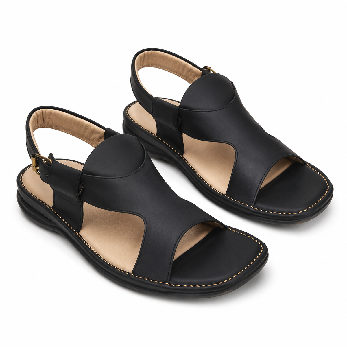 Urban Walk Premium Handmade Leather Sandal Soft Sole Comfort Peshawari Style|KC-60