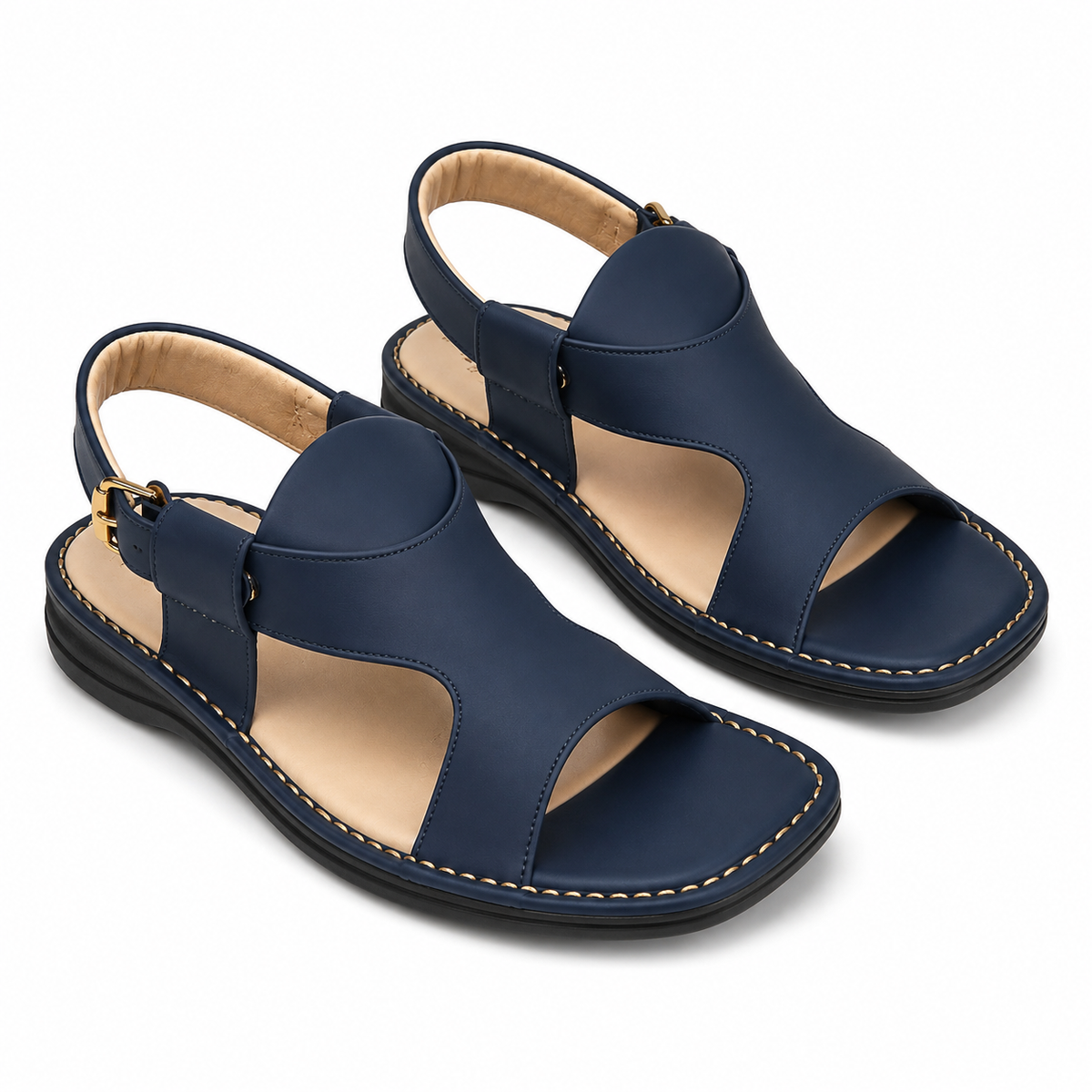 Urban Walk Premium Handmade Leather Sandal Soft Sole Comfort Peshawari Style|KC-60