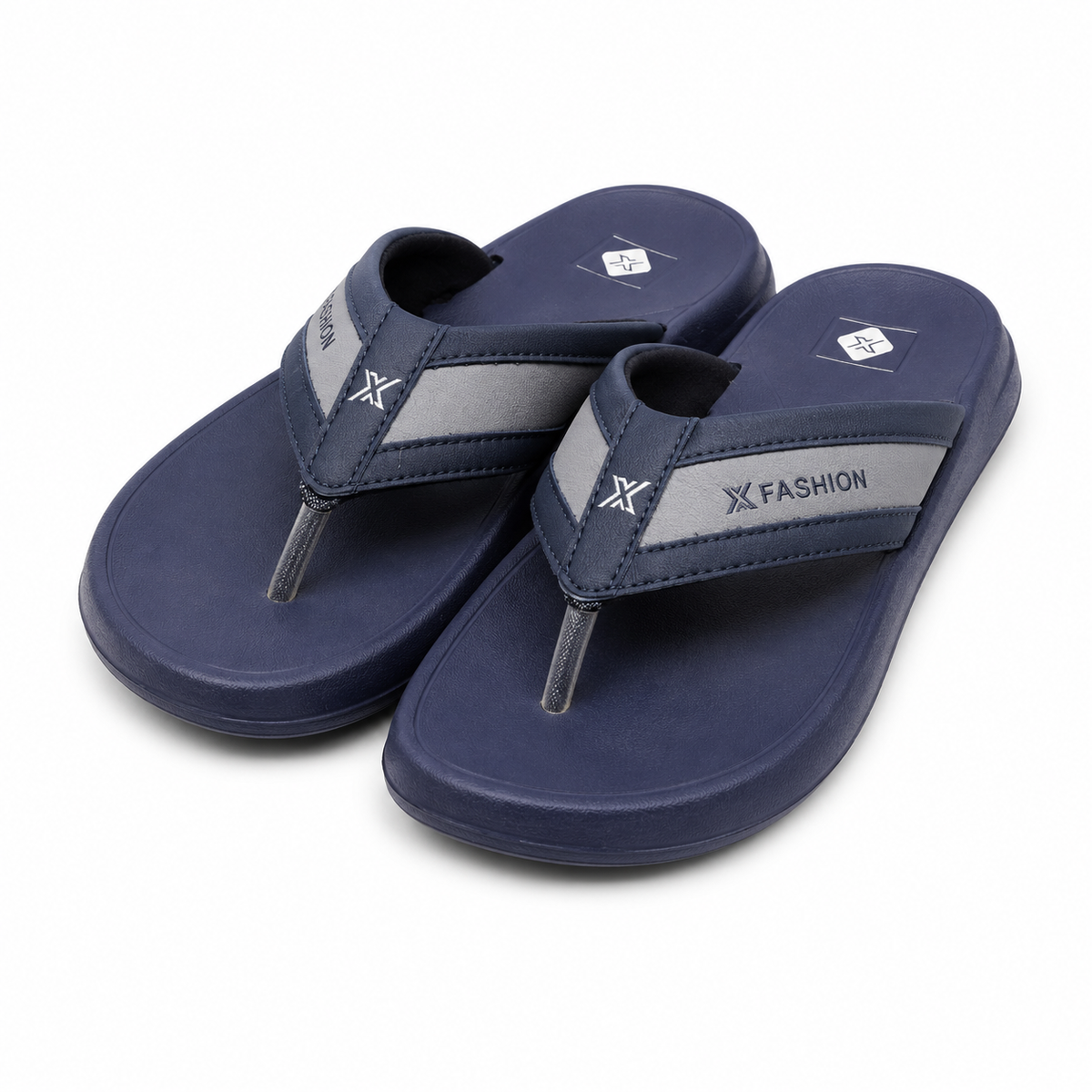 X Fashion Men’s Comfort Flip Flops Lightweight Soft Sole Slippers|WG-X7