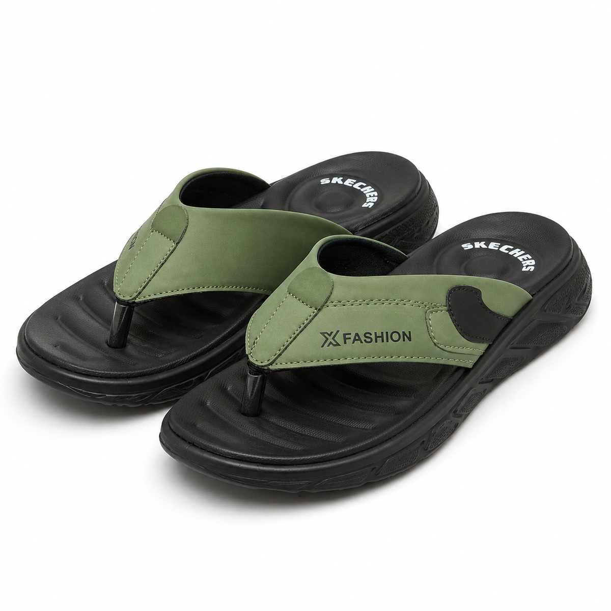 Men’s Comfort Casual Flip Flops  Soft Cushioned Everyday Slippers |WG-48