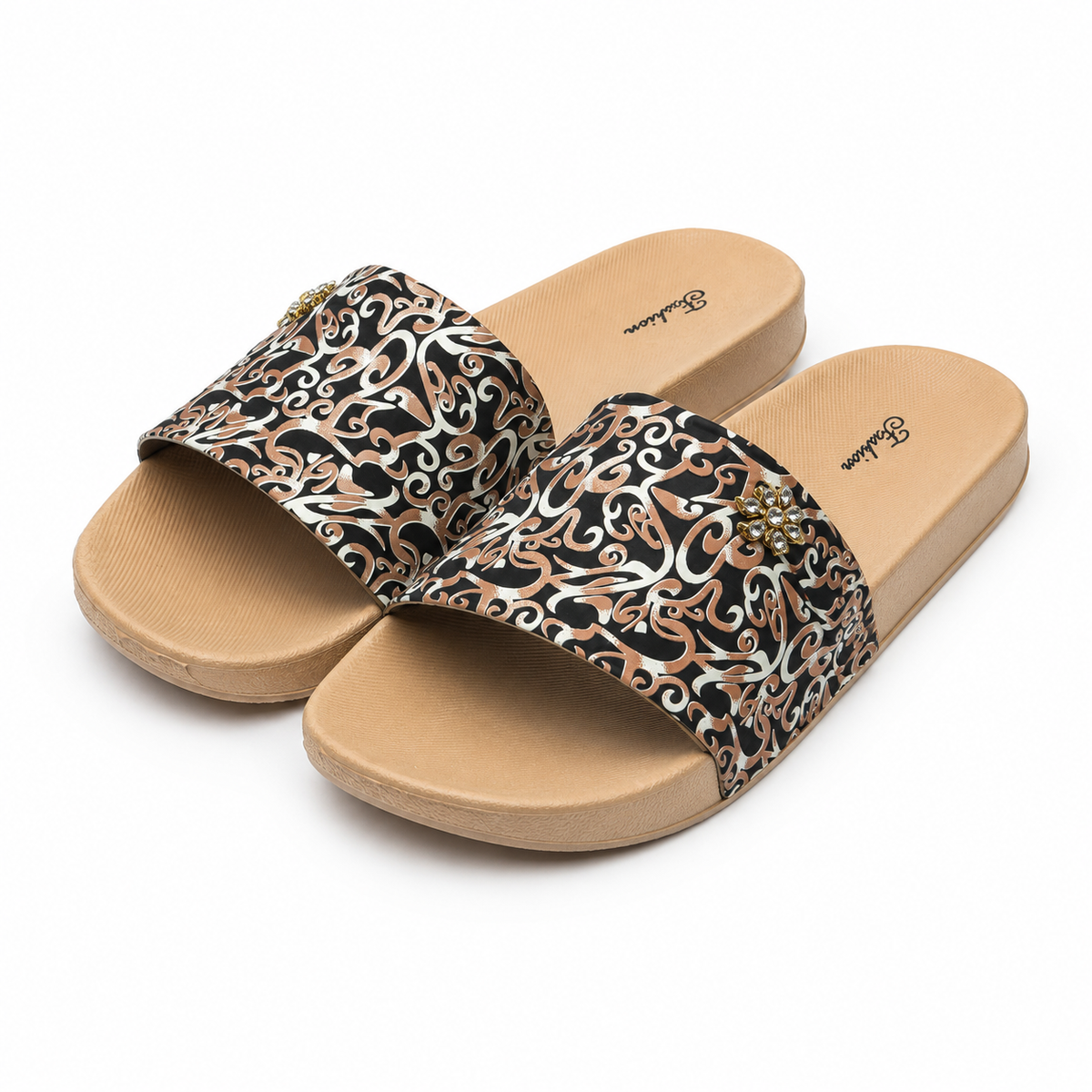 Women’s Premium Soft Slide Fancy Printed Strap | Lightweight & Comfortable|ZEE-281