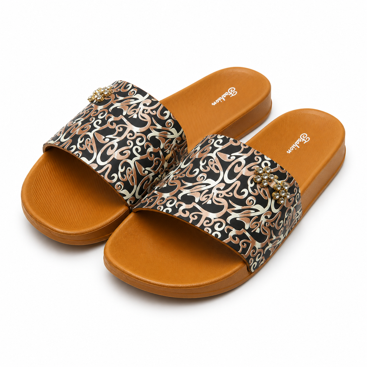 Women’s Premium Soft Slide Fancy Printed Strap | Lightweight & Comfortable|ZEE-281