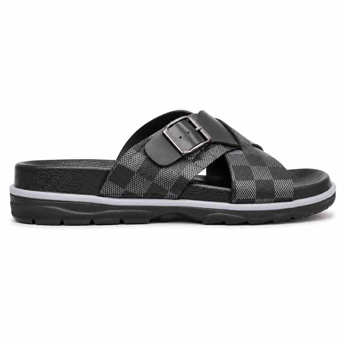 Urban Walk Premium Men’s Cross-Strap Sandals|CR-01