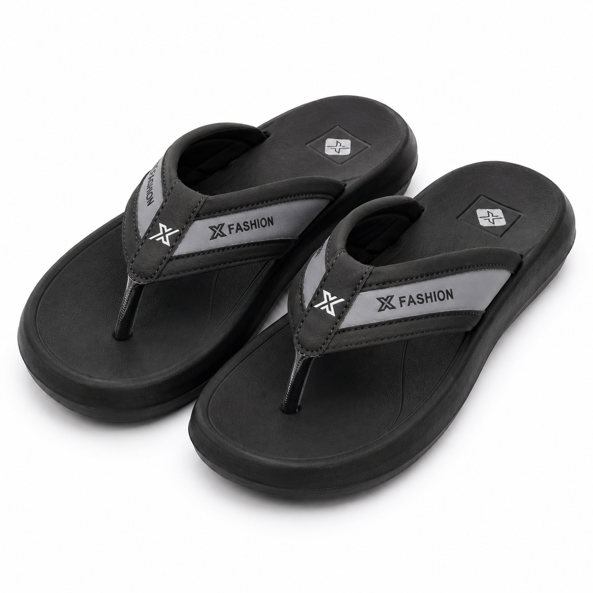 X Fashion Men’s Comfort Flip Flops Lightweight Soft Sole Slippers|WG-X7