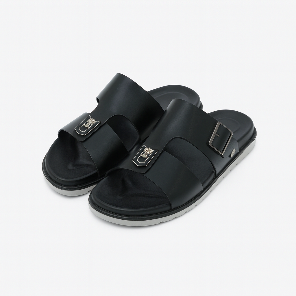 Men Black comfort sandal Eid collection Slipper