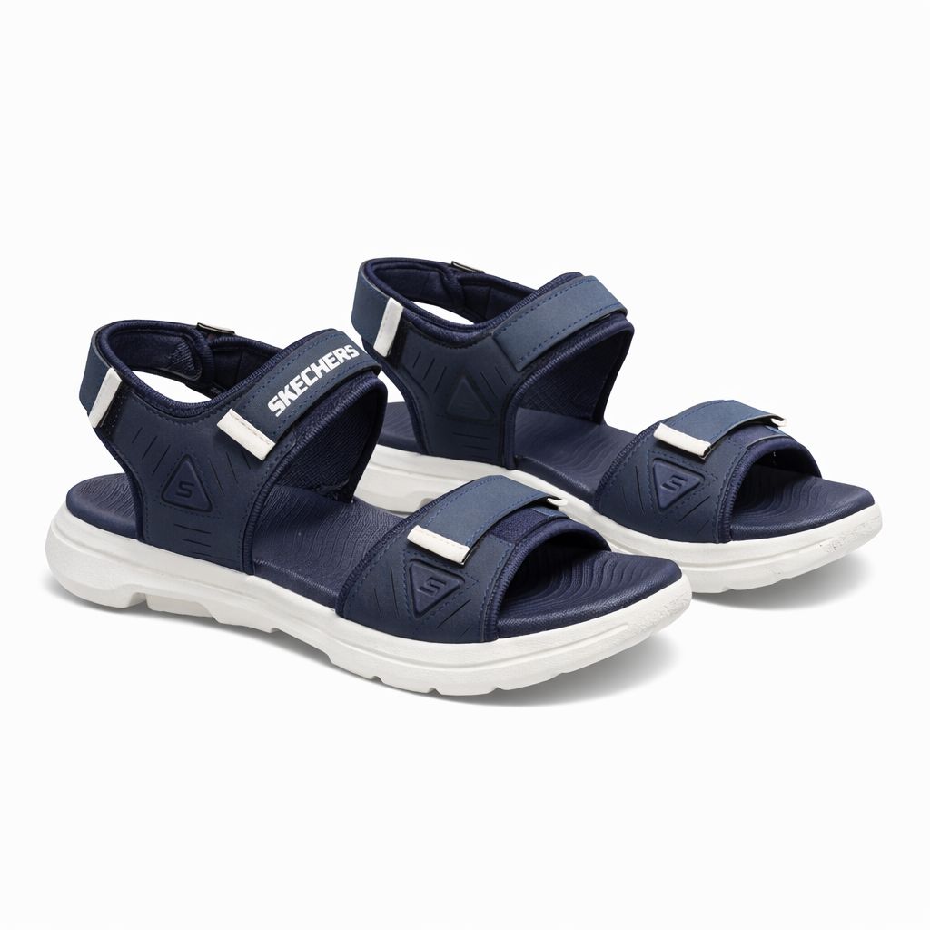 Urban Walk adjustable strap men sandals Blue