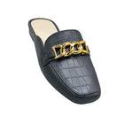 Premium PVC Chain Slip-On Mules|ZEE-344
