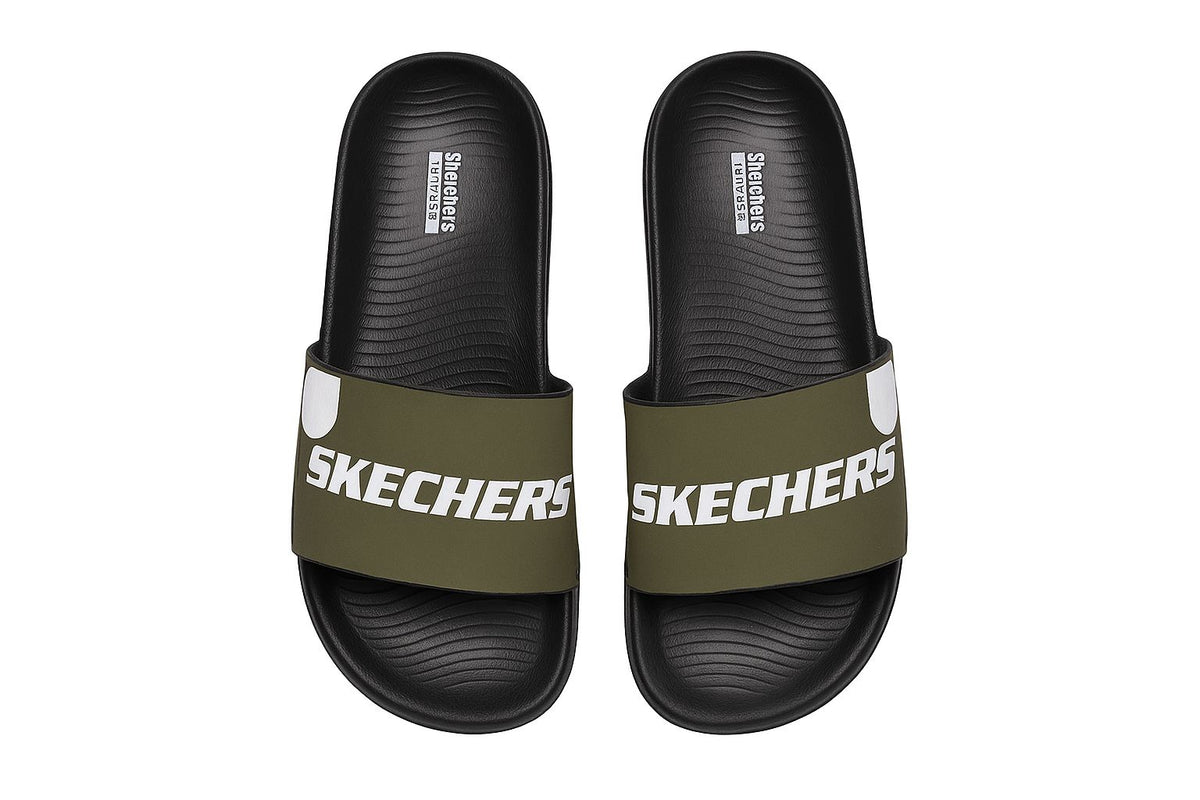 Skechers Men’s Comfort Slide Rexine Upper & Cushioned Sole
|SG-4007