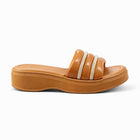 Urban Walk Women’s Cushioned Slides with Crystal Straps| Zee-256