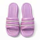 Urban Walk Women’s Cushioned Slides with Crystal Straps| Zee-256
