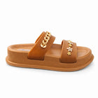 Urban Walk Women’s Luxury Chain Slide Slippers|Zee-251