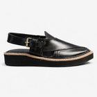 Premium Brown Leather Peshawari Chappal for Men – Handmade-KC-11