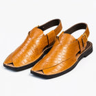 Premium Crocodile Texture Peshawari Chappal – Handmade For Men-KC-22
