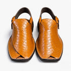 Premium Crocodile Texture Peshawari Chappal – Handmade For Men-KC-22