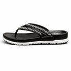 Luna Luxe Rhinestone Infinity Strap Sandals|ZEE-642